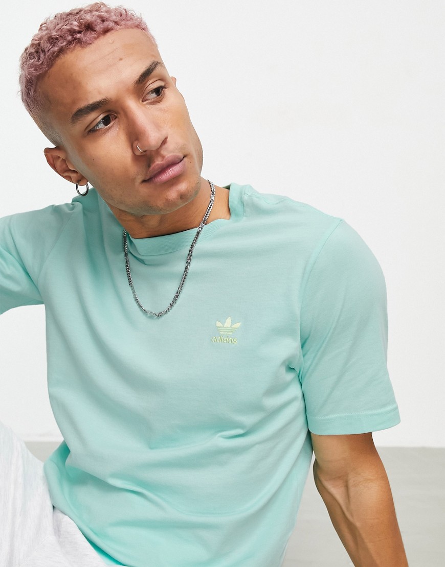 Adidas Originals T-shirt Loungewear Adicolor Essentials Tr In Green