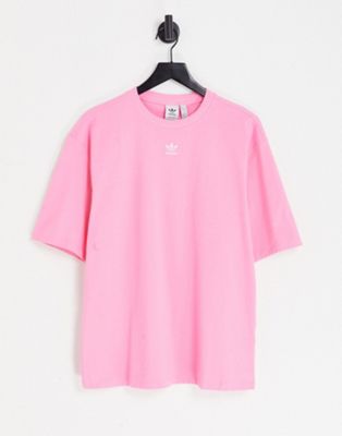 adidas Originals essentials t-shirt in pink
