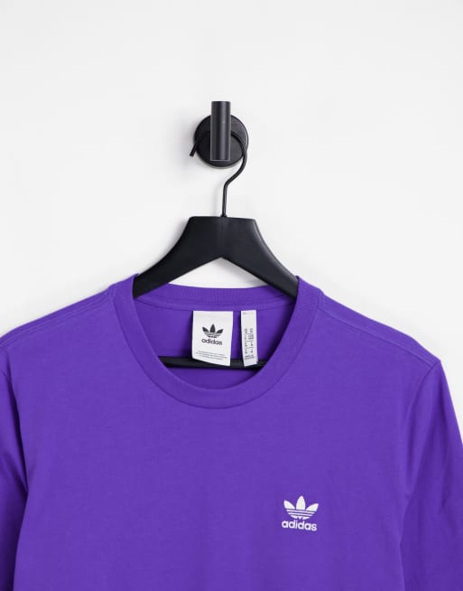 adidas Originals essentials t-shirt in purple | ASOS
