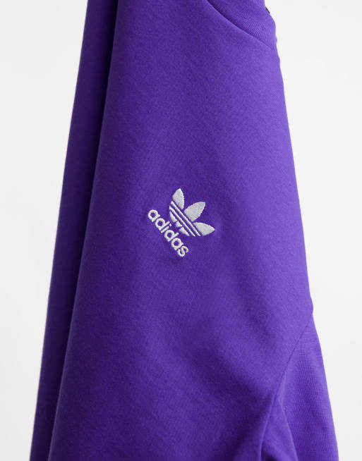 T-shirt Adidas Purple size M International in Cotton - 34349409