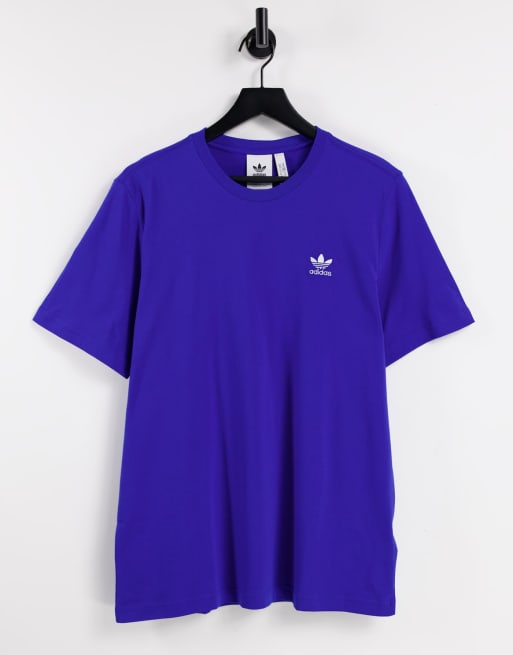 Royal blue store adidas shirt