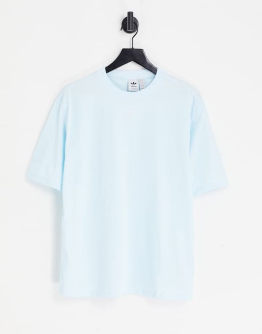 adidas Originals - Essentials - T-shirt in vaalblauw