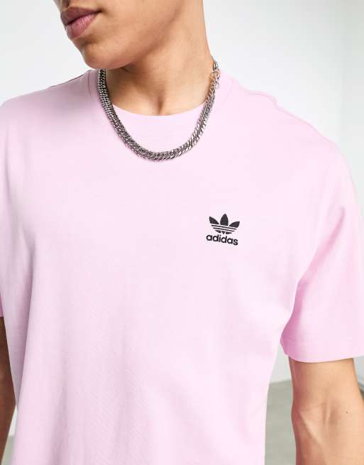 Adidas pink 2024 tee shirt