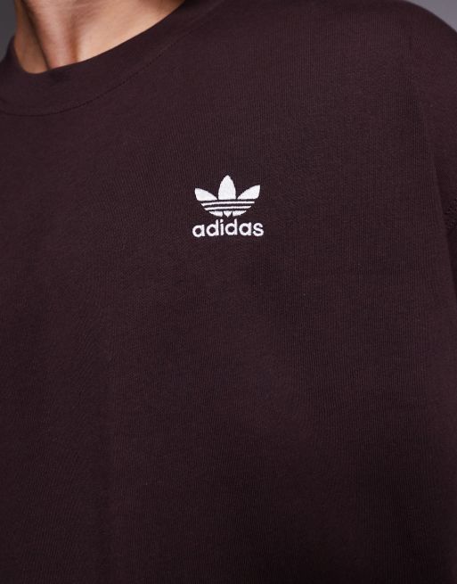 adidas Originals - Essentials - T-shirt oversize marrone, 2 di 5
