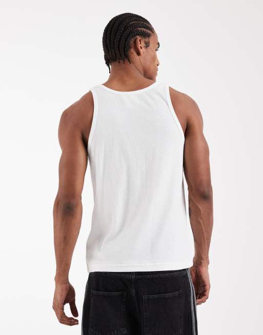 adidas Originals – Essentials – Tanktop in Weiß, 3 von 5