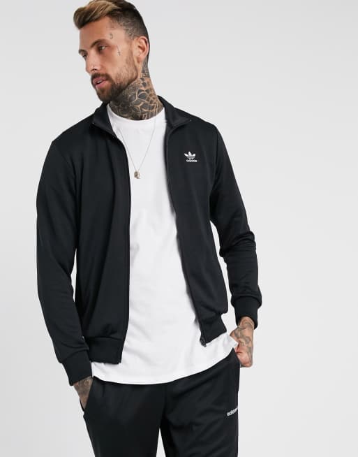 adidas Originals essentials track jacket in black
