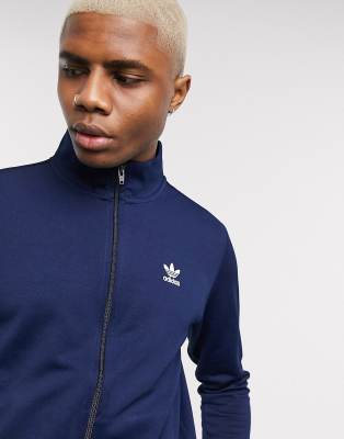 adidas navy track top