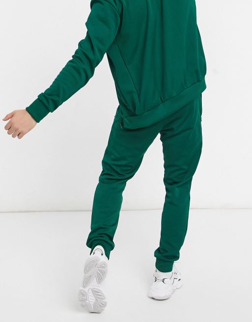 Jogging adidas vert foncé new arrivals