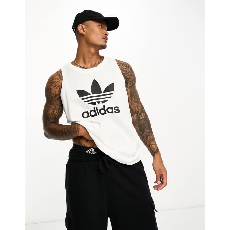 Adidas men's tank clearance tops