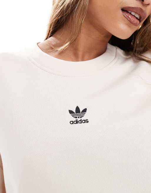 adidas Originals – Essentials – Vit sweatshirt, 4 av 4