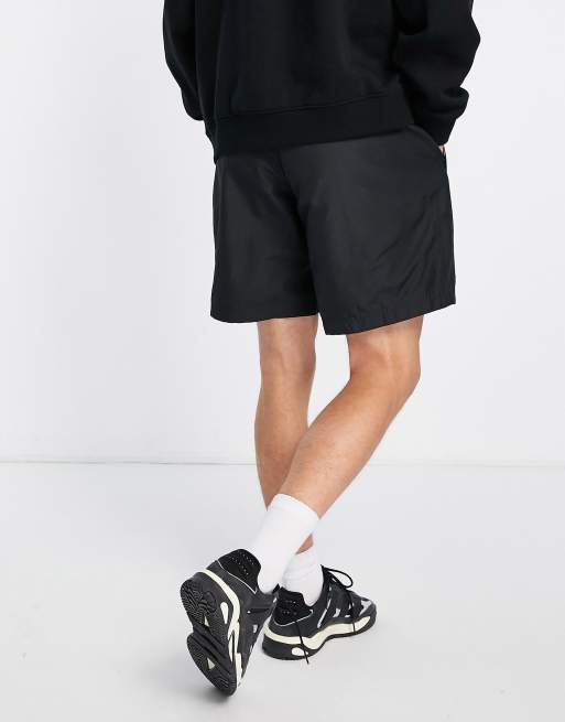 【ADIDAS】Essential 3S Woven Shorts ★追跡可 Adidas Women's XL Black 3S Woven Shorts Elastic Waist