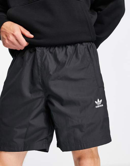 adidas Originals Essentials woven shorts in black | ASOS
