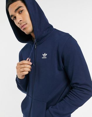 adidas originals navy blue hoodie