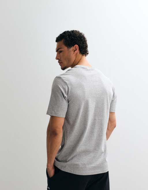 adidas Originals essentielles T-Shirt in Grau mit regulärer Passform, 3 von 5