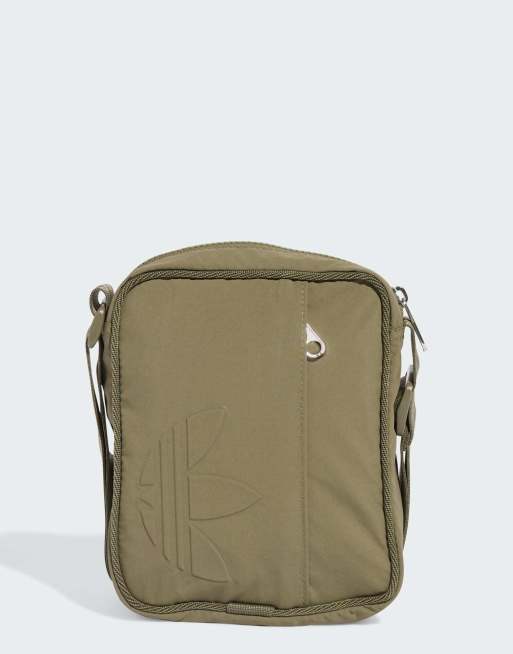 adidas Originals - Everyday Icons - Borsa piccola color oliva strata