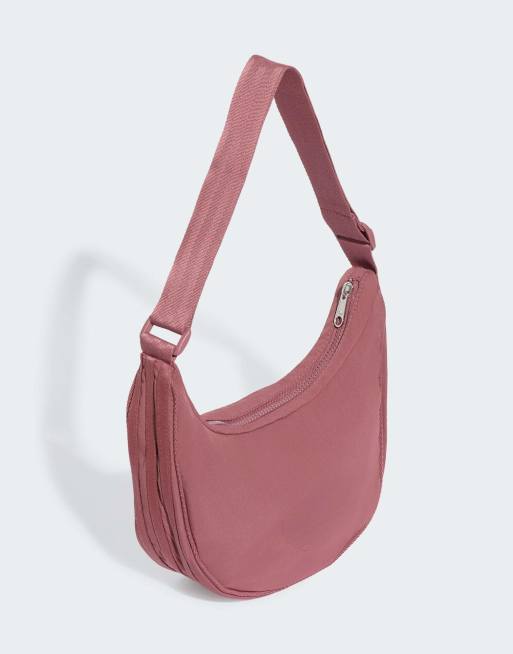 adidas Originals – Everyday Icons – Halbmond-Handtasche in Burgunderrot, 2 von 4