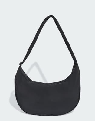 Originals - Everyday Icons - Halbmondförmige Umhängetasche in Schwarz Schwarz One Size
