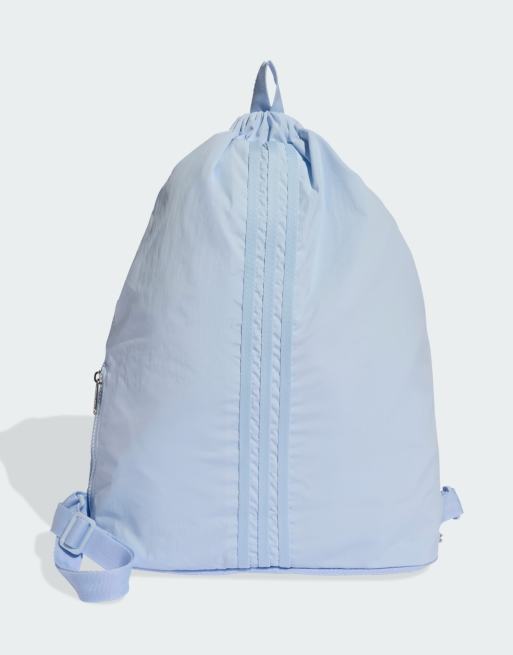 adidas Originals Everyday icons string backpack in crystal sky, 3 of 4
