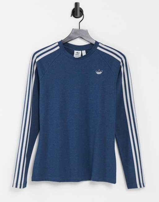 Adidas navy long store sleeve shirt