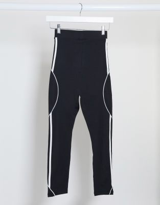 adidas leggings with logo on side