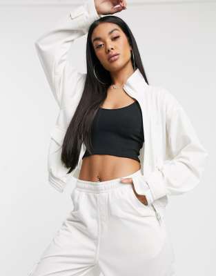 adidas crop track jacket