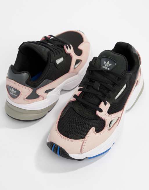 Adidas falcon femme store noir rose