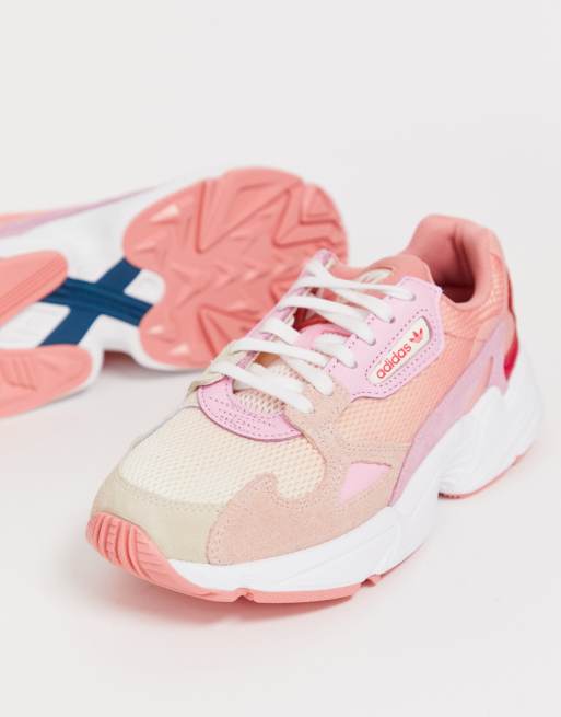 Adidas falcon w rosa hot sale