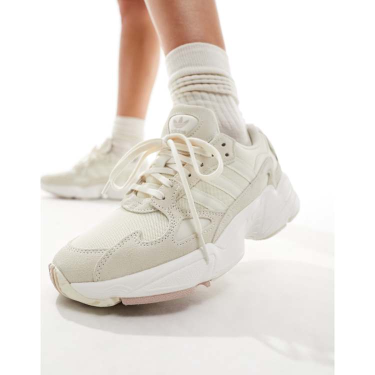 adidas Originals Falcon Sneaker in Creme ASOS