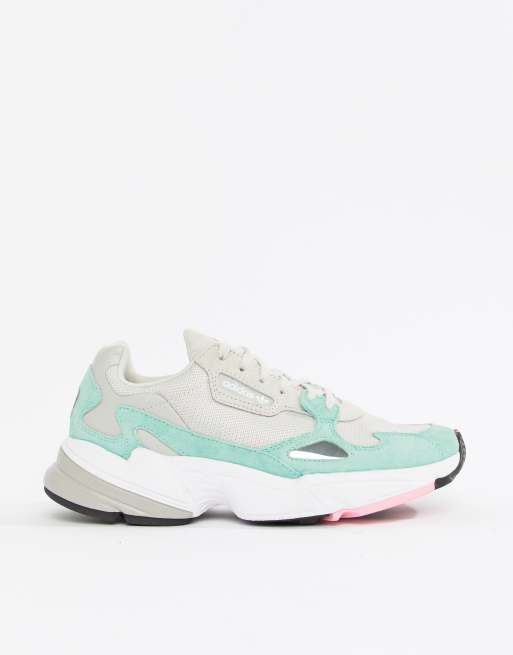 adidas falcon beige mint