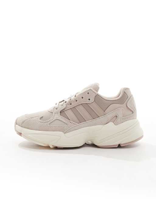 adidas Originals Falcon Sneaker in Taupe Beige