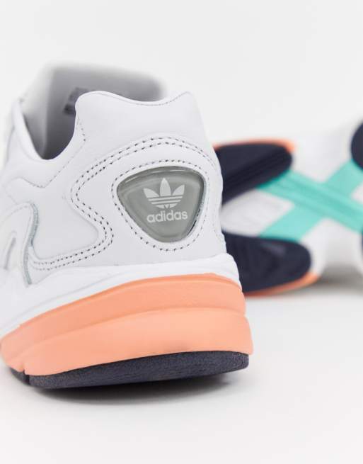 adidas donna falcon bianche pelle adidas donna falcon bianche pelle