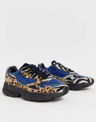 adidas falcon leopard print