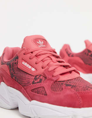 red adidas falcon
