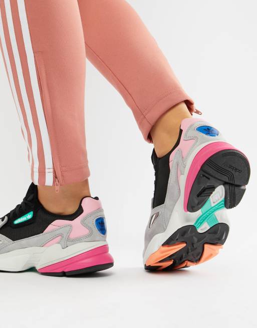 adidas falcon grigie e rosa adidas falcon grigie e rosa
