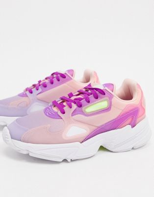 adidas Originals - Falcon - Sneakers rosa e viola | ASOS
