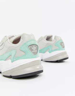adidas falcon grey mint