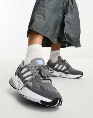 adidas Originals Falcon trainers in grey | ASOS