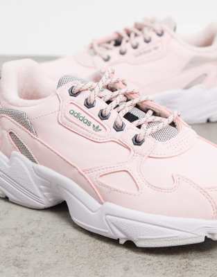 adidas pink falcon trainers