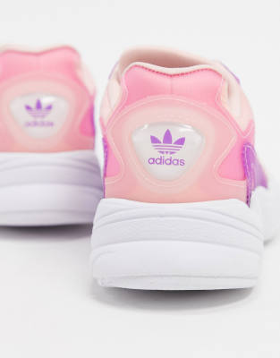 adidas pink and purple trainers
