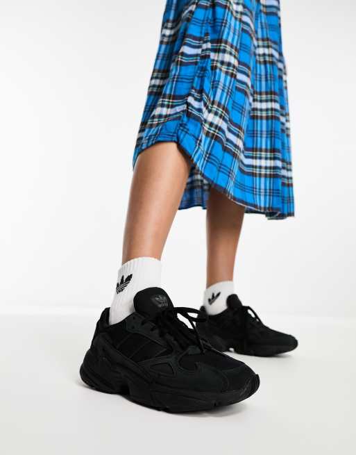 Black adidas falcon store women's