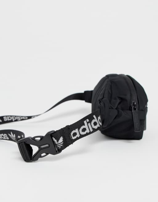 Adidas fanny pack shop black and white