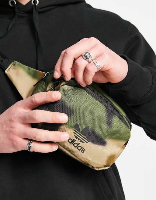 adidas Originals fanny pack in camo print ASOS
