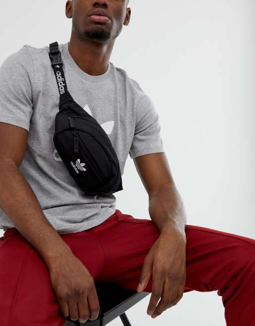 adidas Originals Fanny Pack in in Black ASOS