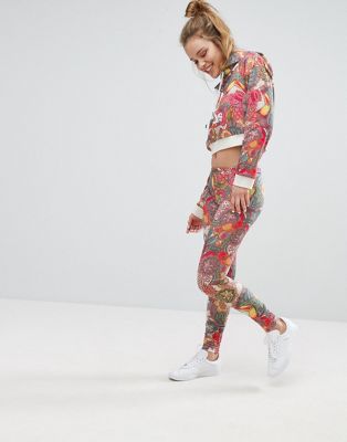 adidas floral leggings set