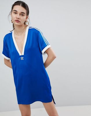 blue adidas dress