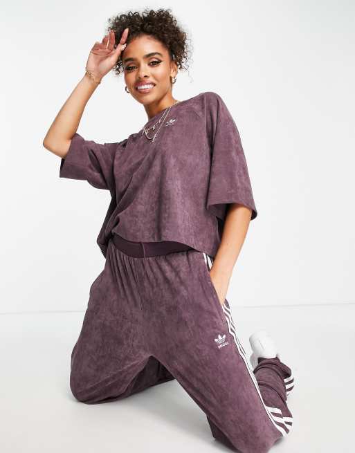 Suede adidas 2024 tracksuit womens