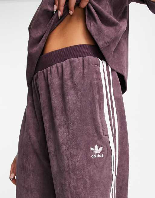 Maroon adidas best sale track pants