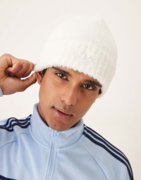 adidas Originals Feels beanie in off white - view 1