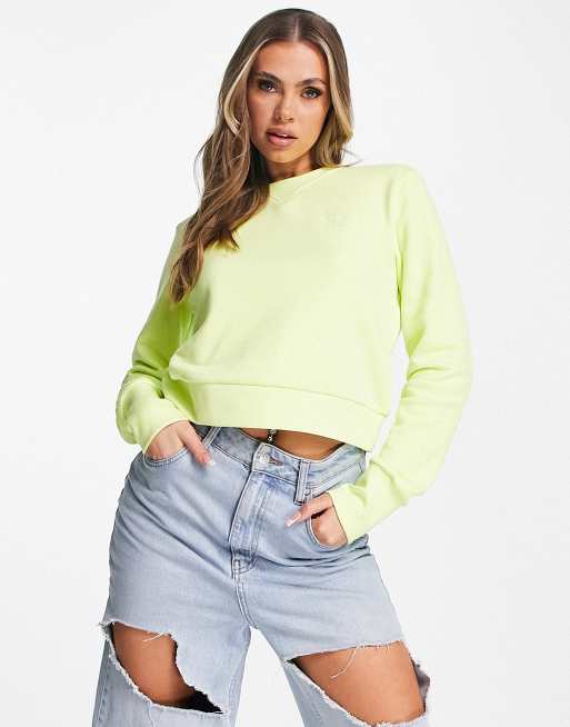 Felpa gialla adidas shop