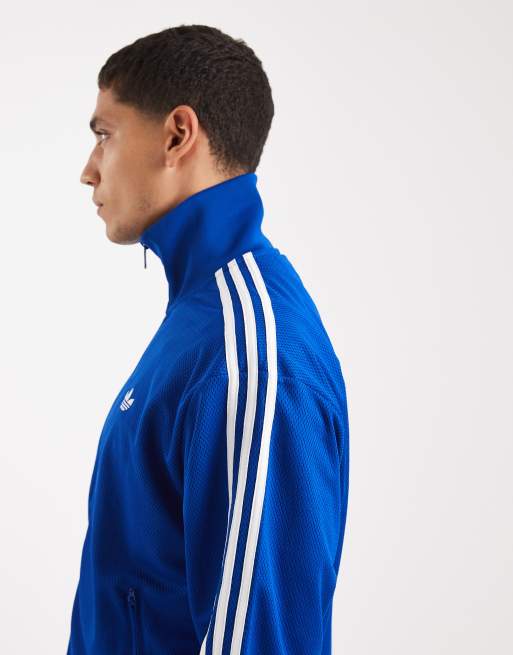 adidas Originals – Firebird Adicolor – Netzstoff-Trainingsjacke in Collegiate Royal, 4 von 5